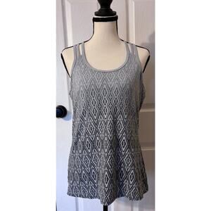 Marmot Workout Tank Top Womens XL Built in Bra Gray